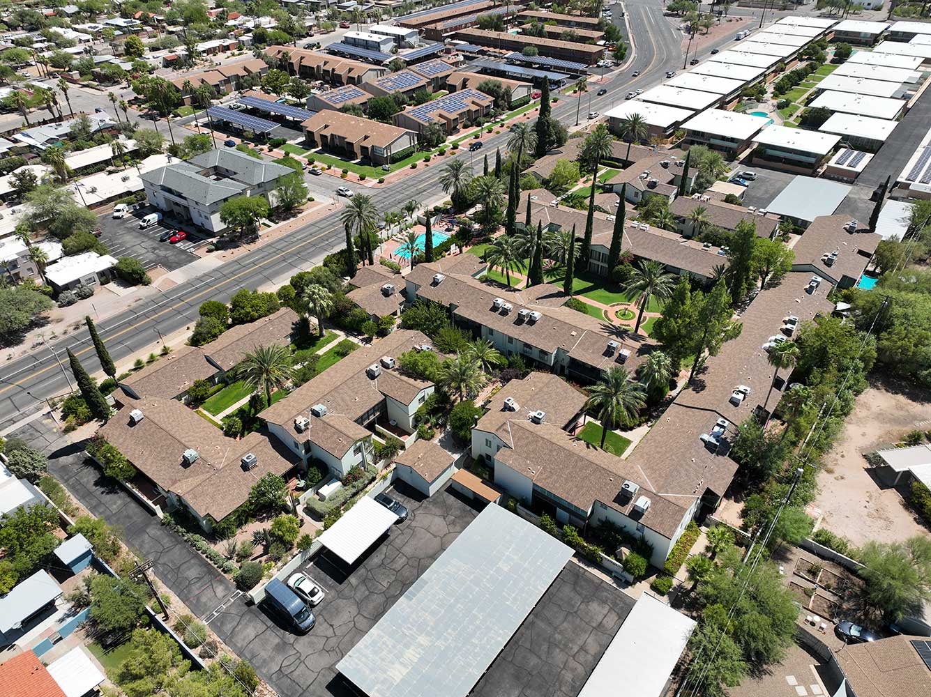El Encanto Condo Tucson Roofing Project