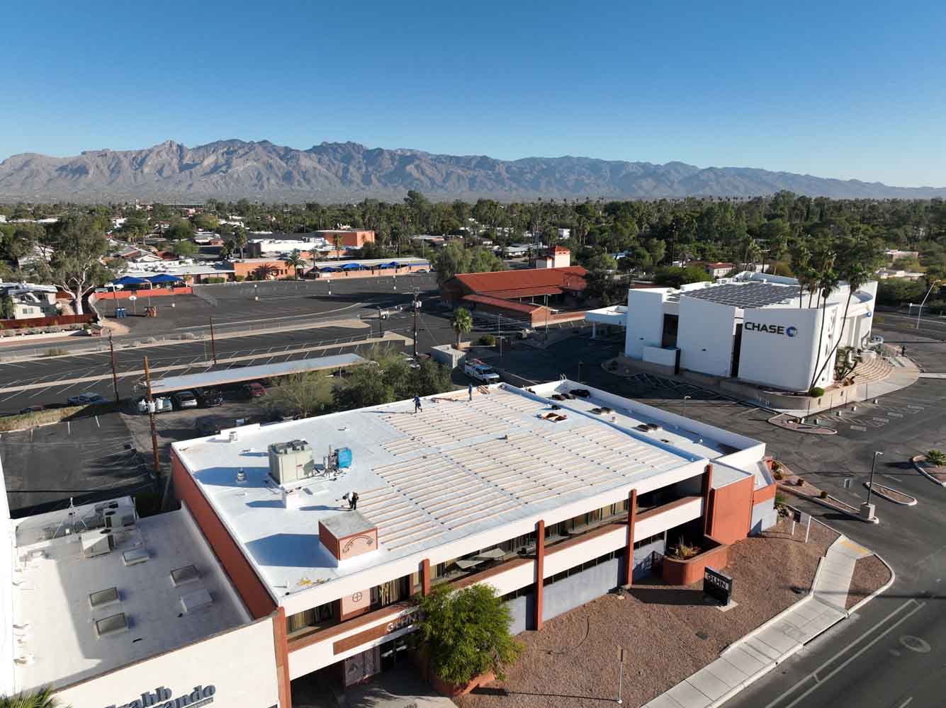 Roof Drainage Repair Commercial Properties in Tucson AZ