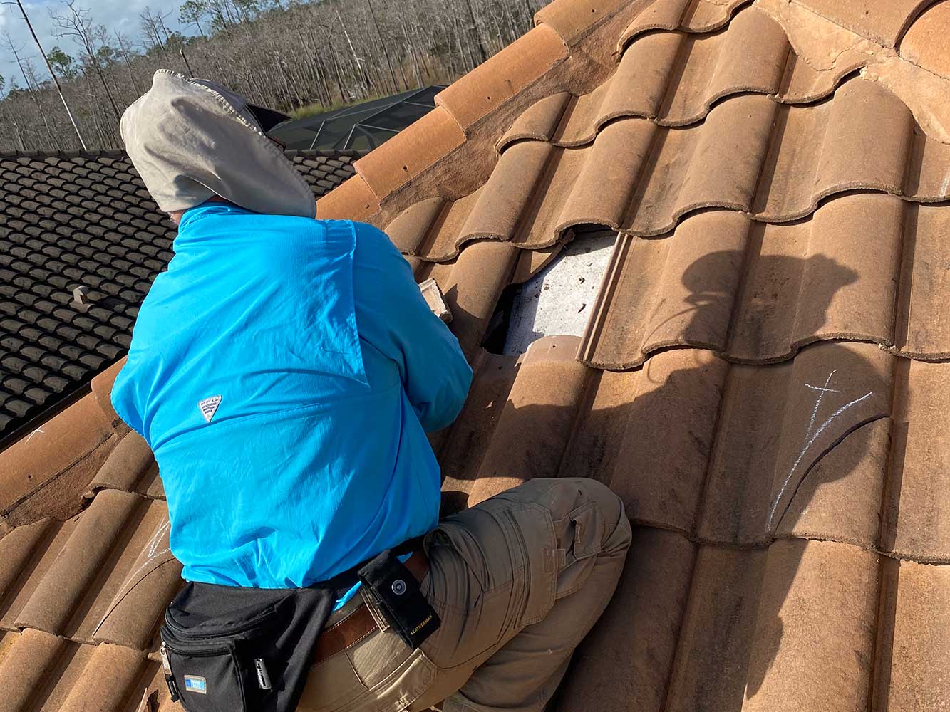 Storm and Hail Roof Repair